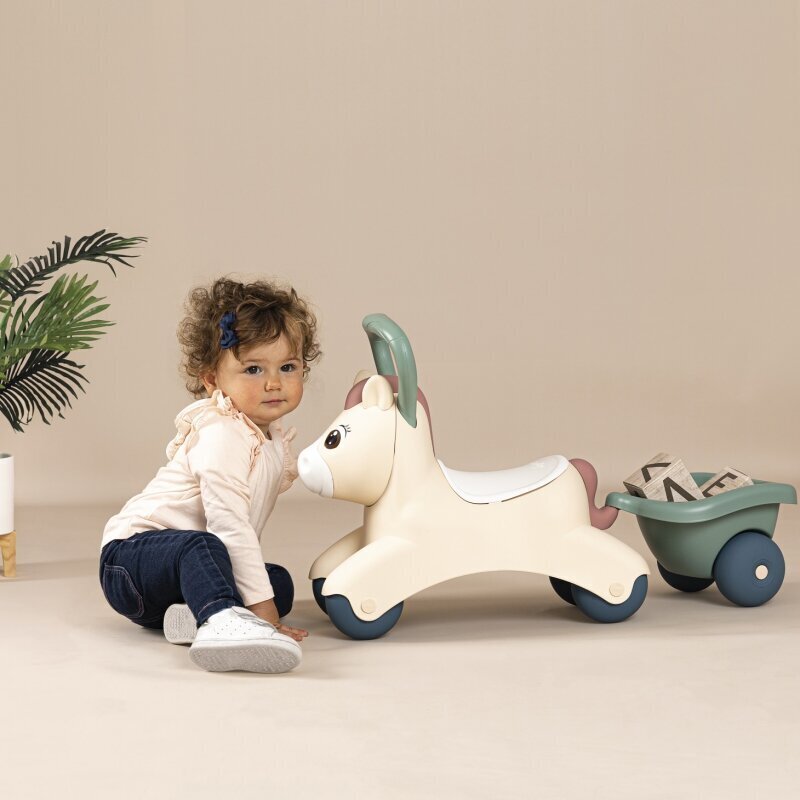 Smoby Little First Baby Pony koos haagisega hind ja info | Mänguasjad poistele | hansapost.ee