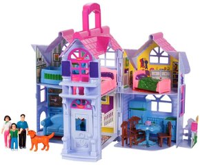 Складной кукольный домик «Вилла - Мой Сладкий Дом» цена и информация | Игрушки для девочек | hansapost.ee