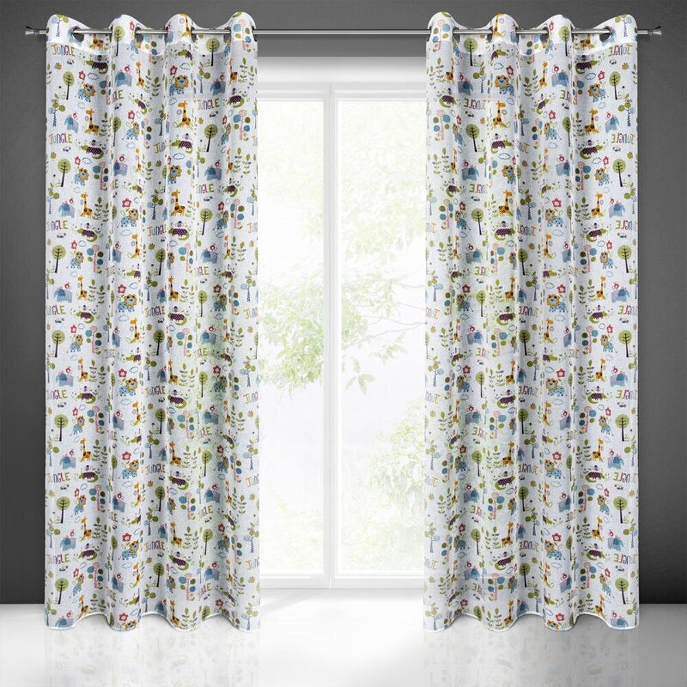 READY CURTAIN BILLY 140X250 CM MITMEVÄRVILINE цена и информация | Kardinad | hansapost.ee