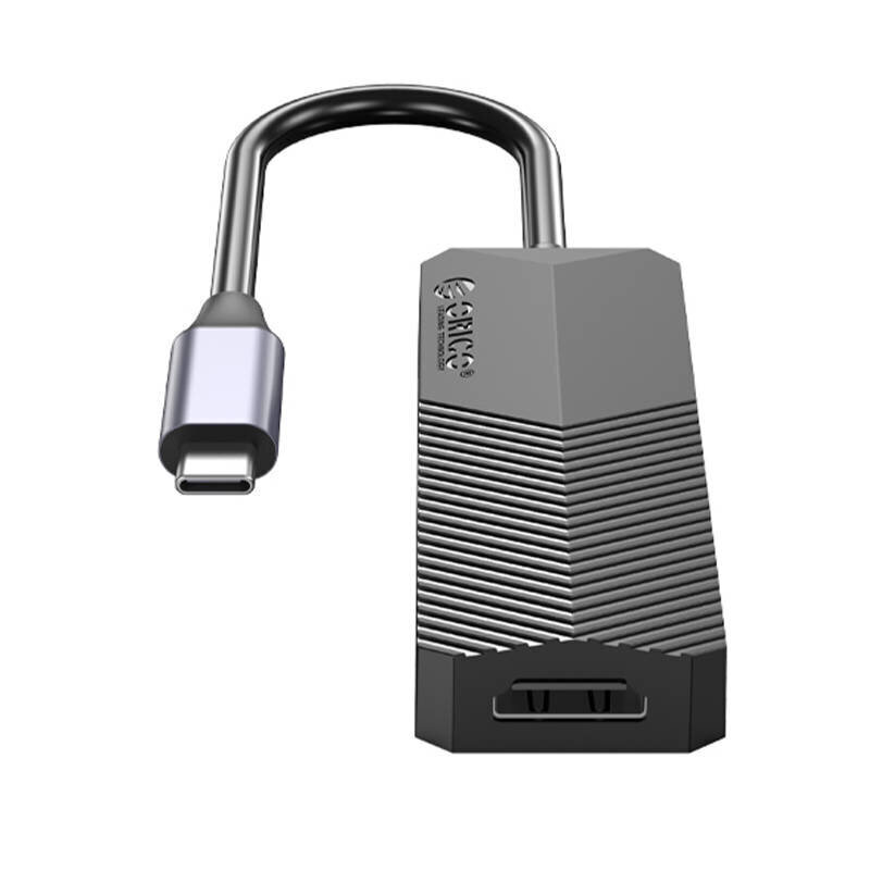 Adapter Orico ORC102, 2xUSB, HDMI, USB-C hind ja info | USB adapterid ja jagajad | hansapost.ee