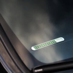 Парковочная табличка с номером телефона в автомобиль для временной парковки Tellur TLL171221 цена и информация | Tellur Автотовары | hansapost.ee