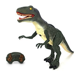 Dinosaurus RC Velociraptor juhitav + helid hind ja info | Mänguasjad poistele | hansapost.ee