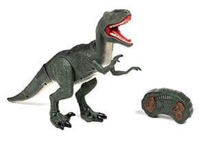 Dinozaur Velociraptor RC + dźwięki цена и информация | Игрушки для мальчиков | hansapost.ee