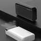 Dudao capacious powerbank with 3 built-in cables 20000mAh USB Type C + micro USB + Lightning black (Dudao K6Pro +) (Black) цена и информация | Akupangad | hansapost.ee