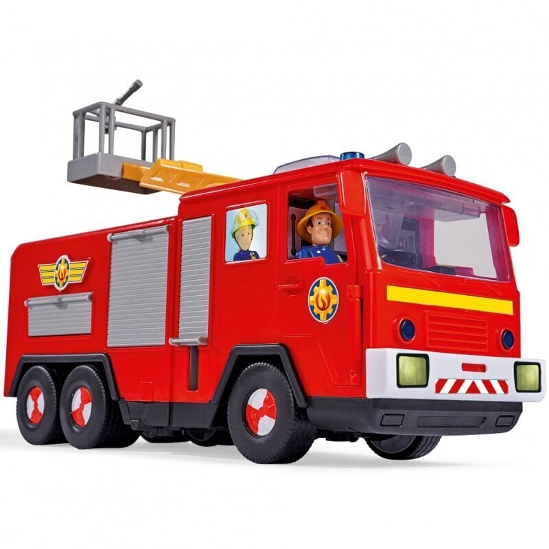 Fireman Sam Tuletõrjuja Sam Jupiter tuletõrjeauto koos 2 figuuriga hind ja info | Mänguasjad poistele | hansapost.ee
