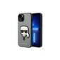 Karl Lagerfeld Saffiano - iPhone 14 6,1 , hall hind ja info | Telefonide kaitsekaaned ja -ümbrised | hansapost.ee