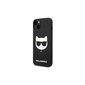Karl Lagerfeld Choupette Head Magsafe - iPhone 14 Plus 6,7 , must цена и информация | Telefonide kaitsekaaned ja -ümbrised | hansapost.ee