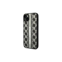 Karl Lagerfeld Monogram - iPhone 14 6,1, hall hind ja info | Telefonide kaitsekaaned ja -ümbrised | hansapost.ee