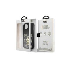 Karl Lagerfeld - iPhone 13 Pro Max , must hind ja info | Telefonide kaitsekaaned ja -ümbrised | hansapost.ee