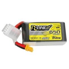 Аккумулятор Tattu LiPo Gens Ace 650mAh 11.1V 95C 3S1P XT30 цена и информация | Аккумуляторы | hansapost.ee