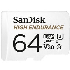 MEMORY MICRO SDXC 64GB UHS-3/SDSQQNR-064G-GN6IA SANDISK цена и информация | Карты памяти для фотоаппаратов, камер | hansapost.ee