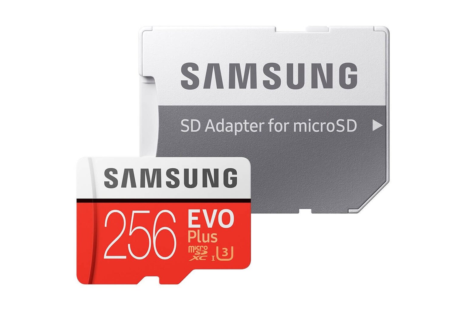 Samsung EVO PLUS 256GB MicroSD su adapteriu (MB-MC256HA/EU) цена и информация | Fotoaparaatide mälukaardid | hansapost.ee