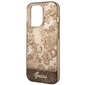 Guess GUHCP14XHGPLHC iPhone 14 Pro Max 6,7" ochre hardcase Porcelain Collection цена и информация | Telefonide kaitsekaaned ja -ümbrised | hansapost.ee