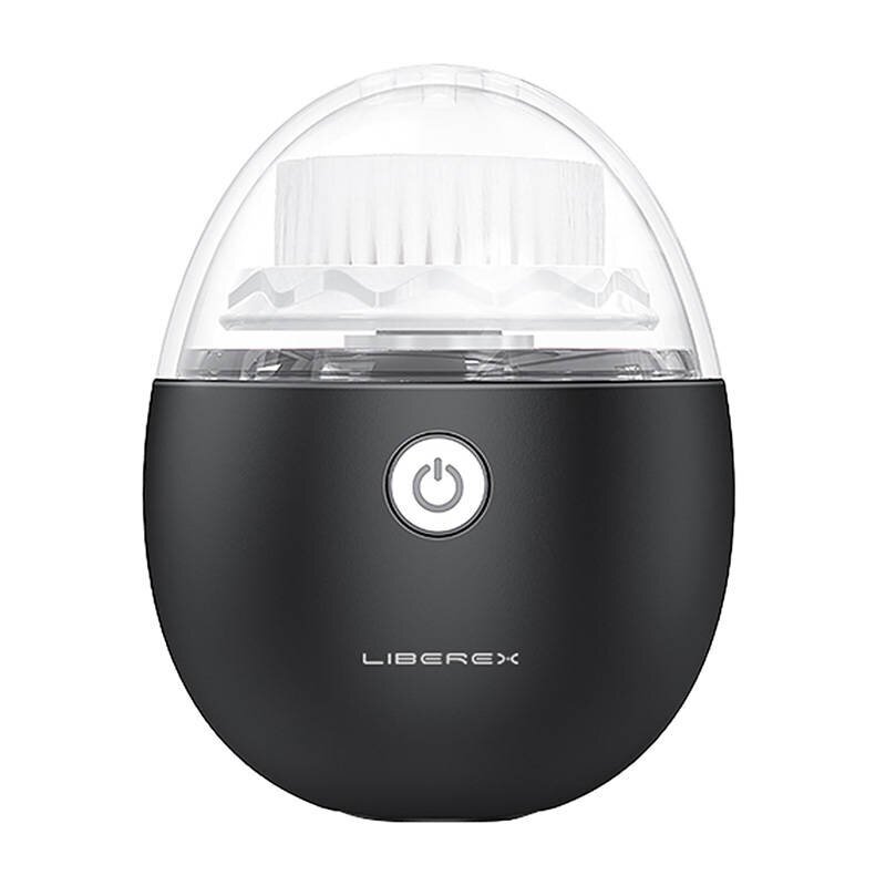 Liberex Egg Vibrant Facial Cleaning Brush (black) цена и информация | Näopuhastus- ja massaažiseadmed | hansapost.ee