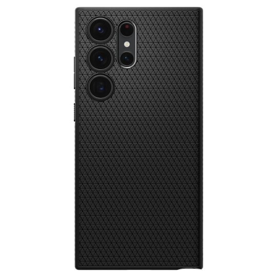 Case SPIGEN Liquid Air ACS05614 for Samsung Galaxy S23 Ultra - Matte Black hind ja info | Telefonide kaitsekaaned ja -ümbrised | hansapost.ee