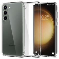 Case SPIGEN Ultra Hybrid  ACS05714 for Samsung Galaxy S23 - Crystal Clear цена и информация | Чехлы для телефонов | hansapost.ee