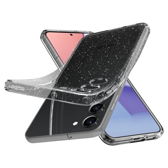 Case SPIGEN Liquid Crystal ACS05710 for Samsung Galaxy S23 - Glitter Crystal цена и информация | Telefonide kaitsekaaned ja -ümbrised | hansapost.ee