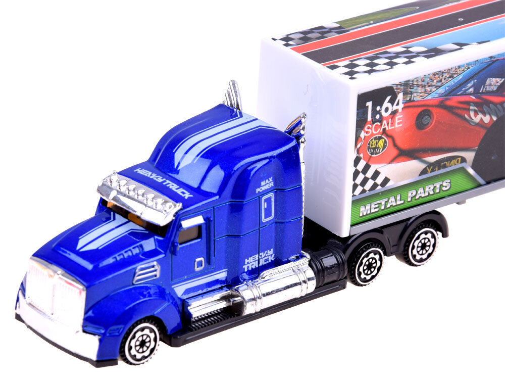 Sunkvežimis su metalinėmis mašinomis цена и информация | Mänguasjad poistele | hansapost.ee