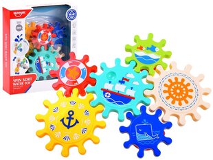 Игрушка для ванной Huanger Colored Gears цена и информация | Игрушки для малышей | hansapost.ee