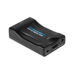Inna HDMI Scart adapteris, juoda цена и информация | Адаптеры и USB-hub | hansapost.ee