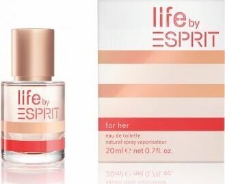 Tualettvesi Esprit Life EDT naistele, 20 ml hind ja info | Parfüümid naistele | hansapost.ee