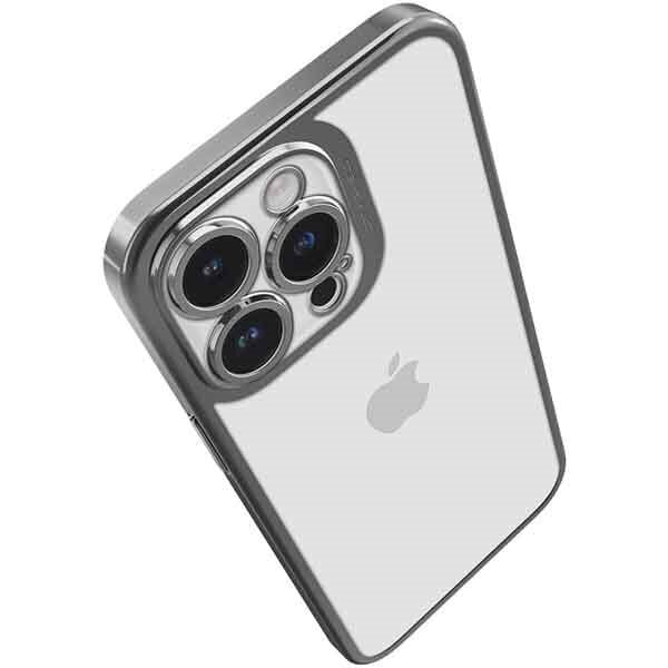 Spigen Optik Armor iPhone 14 Pro chrome grey ACS04979 цена и информация | Telefonide kaitsekaaned ja -ümbrised | hansapost.ee