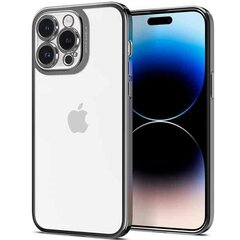 Spigen Optik Armor iPhone 14 Pro chrome grey ACS04979 hind ja info | Telefonide kaitsekaaned ja -ümbrised | hansapost.ee
