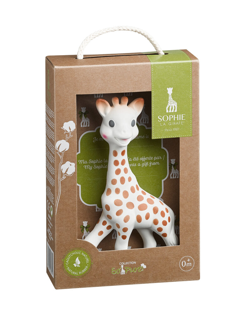 Närimislelu kinkekomplekt VULLI, Sophie la girafe So'pure, 616331 hind ja info | Beebide mänguasjad | hansapost.ee