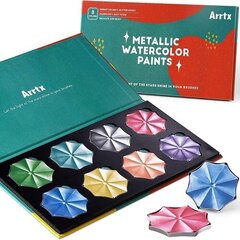 Профессиональная гуашь ARRTX, 8 красок цена и информация | Принадлежности для рисования, лепки | hansapost.ee