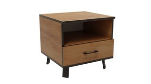 Öökapp ADRK Furniture Lofton Craft, pruun hind ja info | Öökapid | hansapost.ee