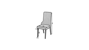 Кухонный гарнитур ADRK Furniture 83 Rodos, синий/коричневый цена и информация | Комплекты мебели для столовой | hansapost.ee