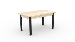Стол ADRK Furniture 82 Rodos, коричневый/черный цена и информация | Кухонные и обеденные столы | hansapost.ee