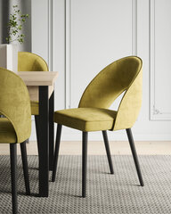 Köögimööbli komplekt ADRK Furniture 82 Rodos, roheline/pruun цена и информация | Комплекты мебели для столовой | hansapost.ee