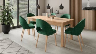 Köögimööbli komplekt ADRK Furniture 82 Rodos, roheline/pruun цена и информация | Комплекты мебели для столовой | hansapost.ee