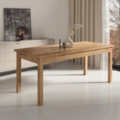 Laud ADRK Furniture 80 Rodos, pruun цена и информация | Кухонные и обеденные столы | hansapost.ee