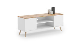 TV-laud ADRK Furniture Petra, valge hind ja info | Televiisori alused | hansapost.ee