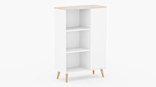 Kapp ADRK Furniture Fonzi, valge цена и информация | Шкафчики в гостиную | hansapost.ee