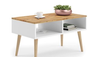Diivanilaud ADRK Furniture Sana, valge hind ja info | Diivanilauad | hansapost.ee