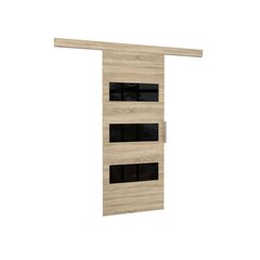 Раздвижные двери для ниш ADRK Furniture Ares 76, коричневый цена и информация | Шкафы | hansapost.ee