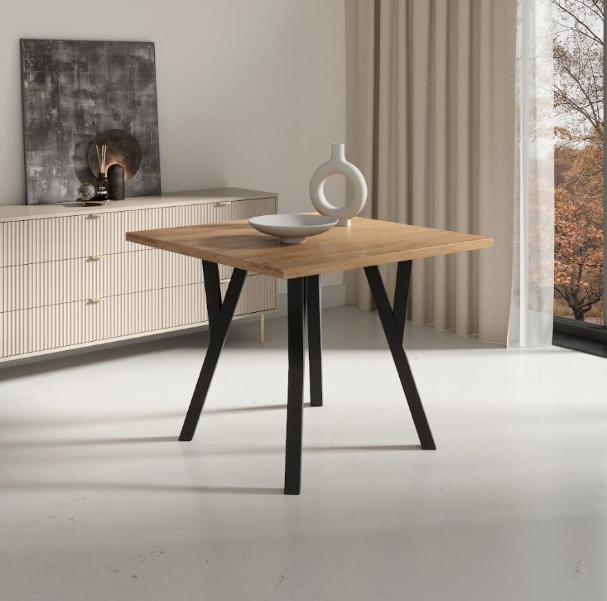 Laud ADRK Furniture 83 Rodos, pruun цена и информация | Köögilauad, söögilauad | hansapost.ee