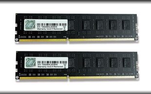 G.Skill DDR3 16 ГБ (8 ГБ x 2), 1333 МГц, CL9, NT Dual (F3-10600CL9D-16GBNT) цена и информация | Объём памяти | hansapost.ee