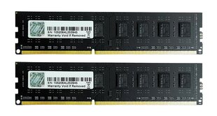 G.Skill DDR3 16 ГБ (8 ГБ x 2), 1333 МГц, CL9, NT Dual (F3-10600CL9D-16GBNT) цена и информация | Объём памяти | hansapost.ee
