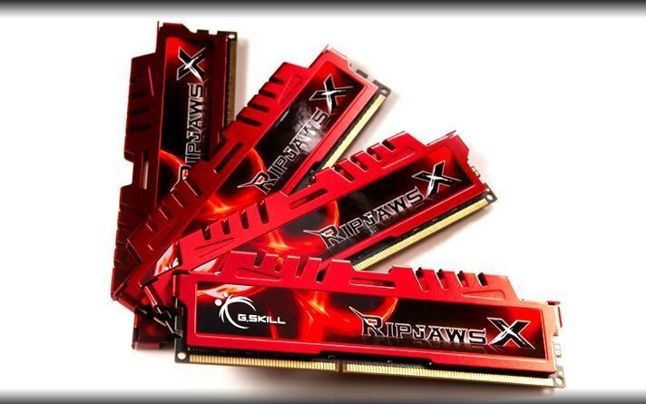 G.Skill DDR3 32GB (8GBx4) 1333MHz, CL9, RipjawsX Quad (F3-10666CL9Q-32GBXL) цена и информация | Operatiivmälu | hansapost.ee