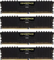 Corsair Vengeance LPX DDR4 4x8GB, 3200MHz, CL16 (CMK32GX4M4B3200C16) hind ja info | Operatiivmälu | hansapost.ee