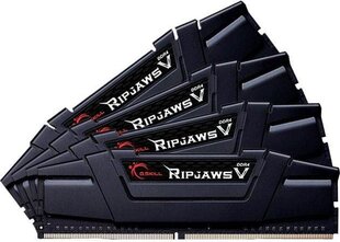 G.Skill Ripjaws V DDR4, 4x16GB, 3200MHz, CL15 (F4-3200C16Q-64GVK) цена и информация | Объём памяти (RAM) | hansapost.ee