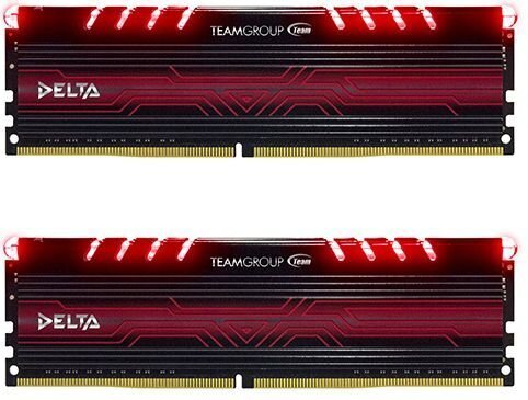 Team Group Delta LED, DDR4, 2x16GB, 3000MHz, CL16 (TDTRD432G3000HC16CDC01) цена и информация | Operatiivmälu | hansapost.ee