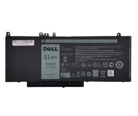 Аккумулятор для ноутбука, DELL G5M10, 51Wh, Original цена и информация | Аккумуляторы для ноутбуков | hansapost.ee
