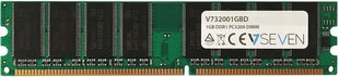 V7 DDR1 1GB, 400MHz, CL3 (V732001GBD) цена и информация | Объём памяти | hansapost.ee