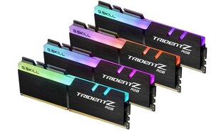 G.Skill TridentZ RGB DDR4, 4x8GB, 3600MHz, CL16 (F4-3600C16Q-32GTZR) цена и информация | Объём памяти | hansapost.ee