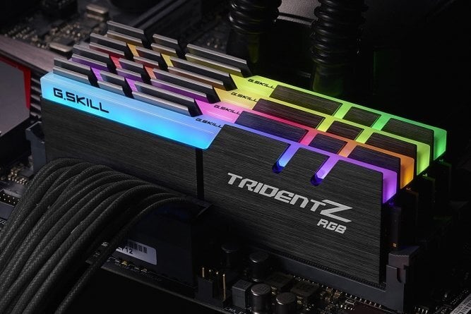 G.Skill TridentZ RGB DDR4, 4x8GB, 3600MHz, CL16 (F4-3600C16Q-32GTZR) цена и информация | Operatiivmälu | hansapost.ee